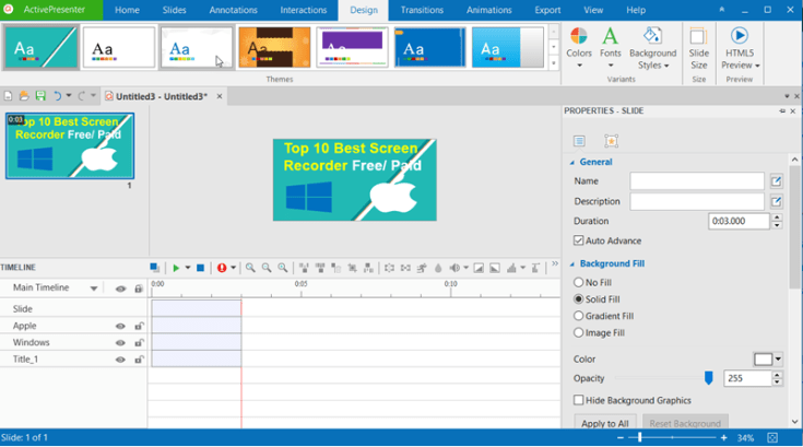 ActivePresenter Screencast Software
