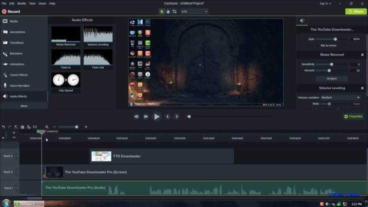 Camtasia Studio 9 video editor