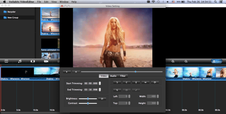 Voilabits video editing software
