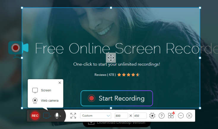 Apowersoft free screen recorder is one of the best online video recording tool for Windows now.