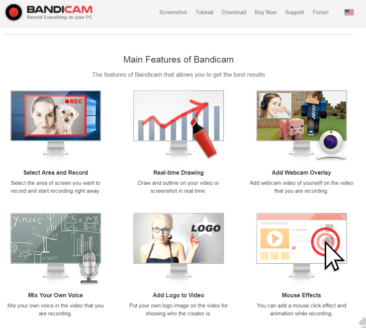 Badicam main features