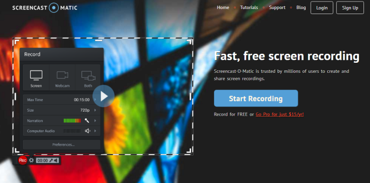 screencast o matic recorder