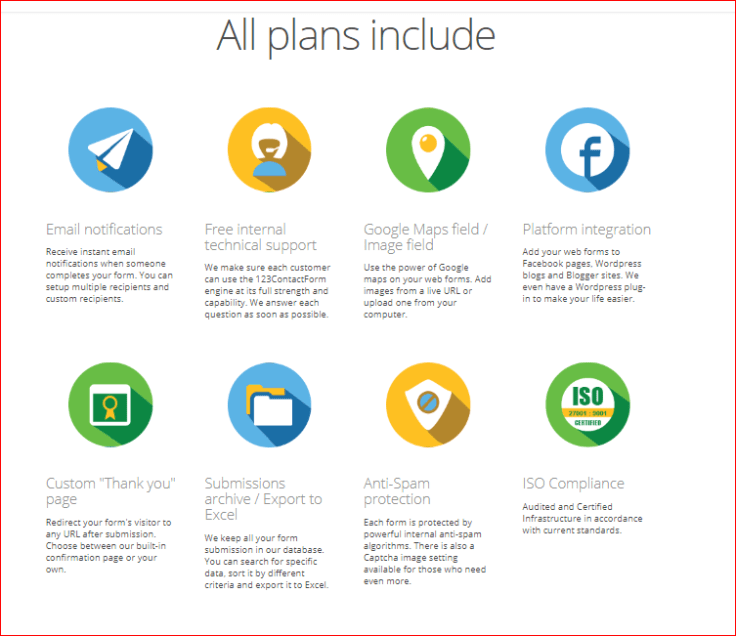 123Contactform Black Friday 2017 all plan deals