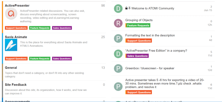 ActivePresenter Community