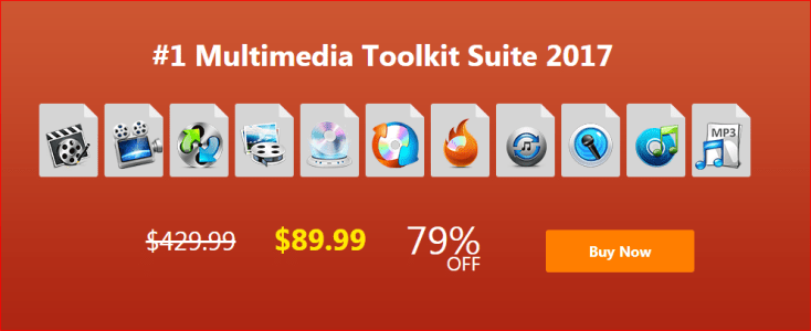 Gilisoft Multimedia Tools kit suite 2017 Black Friday