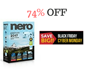 Nero 2017 Platinum Black Friday