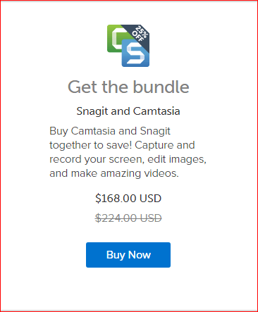 TechSmith Bundle Cyber Monday