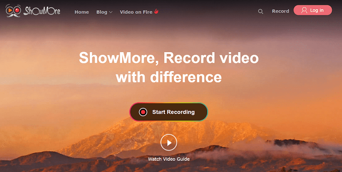 ShowMore home page