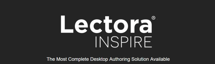 Lectora Inspire is a complete desktop authoring solution for professional elearning design!
