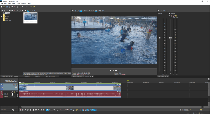 VEGAS Pro 15 is the fastest video editor!