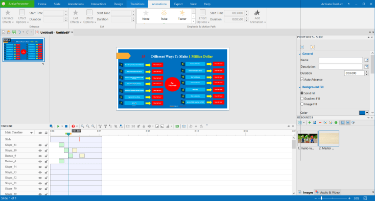 Creating An Branching Scenarios Course In ActivePresenter