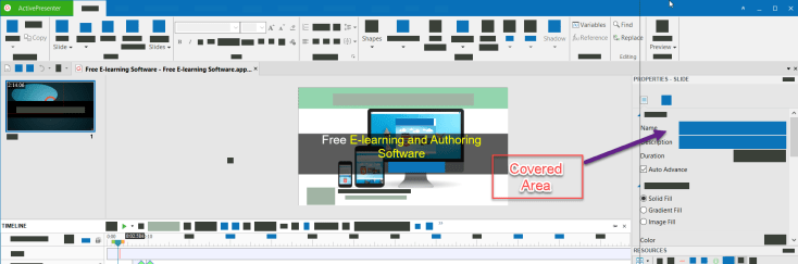 Snagit 2019 Simplify tool lets you cover all the objects in your image and add new shapes, texts to it.