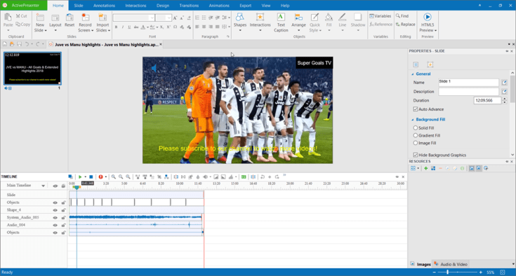 ActivePresenter is my favorite screencasting tool now!
