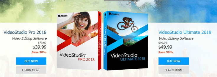 Save big on VideoStudio Pro