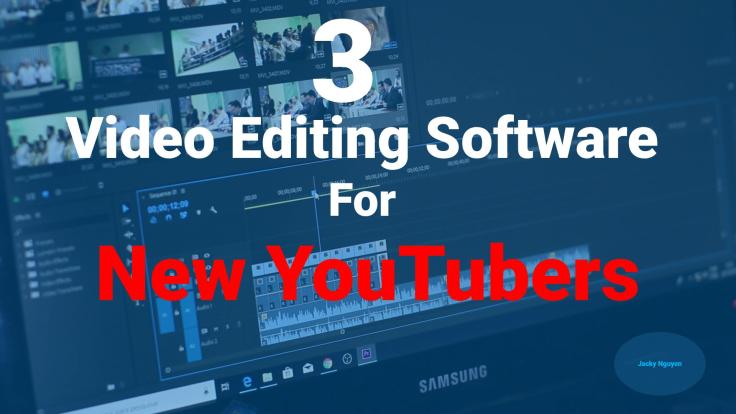 Affordable video editing software for new youtubers
