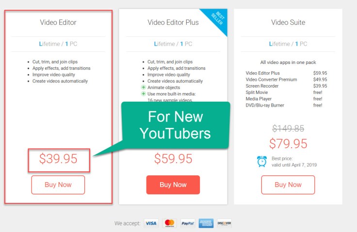 Movavi video editor for new YouTubers