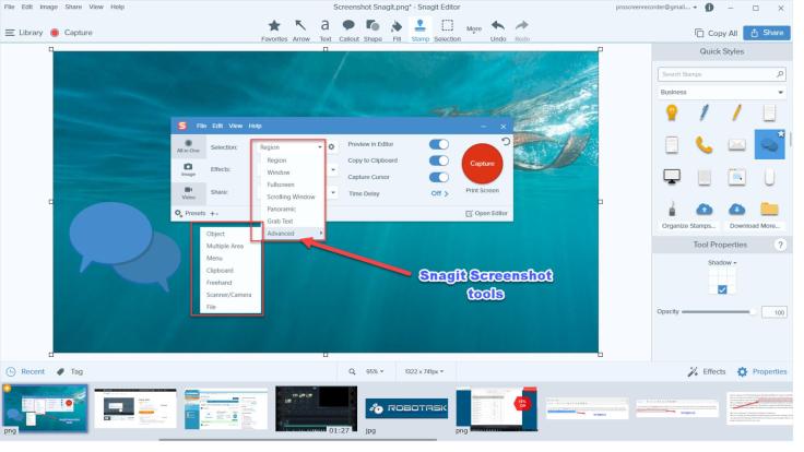 Snagit Editor