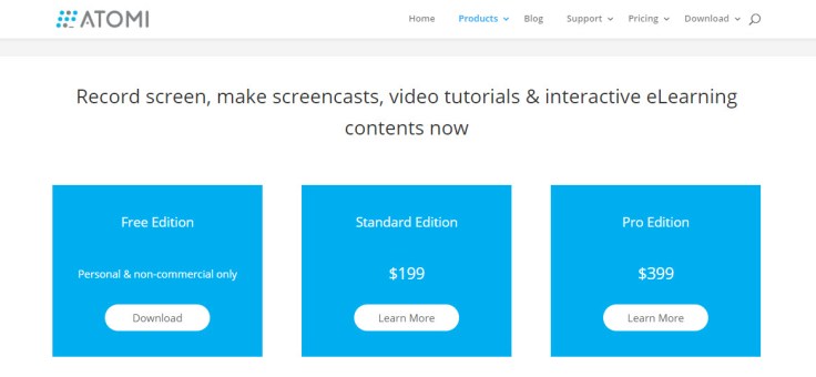 ActivePresenter Pricing Detail