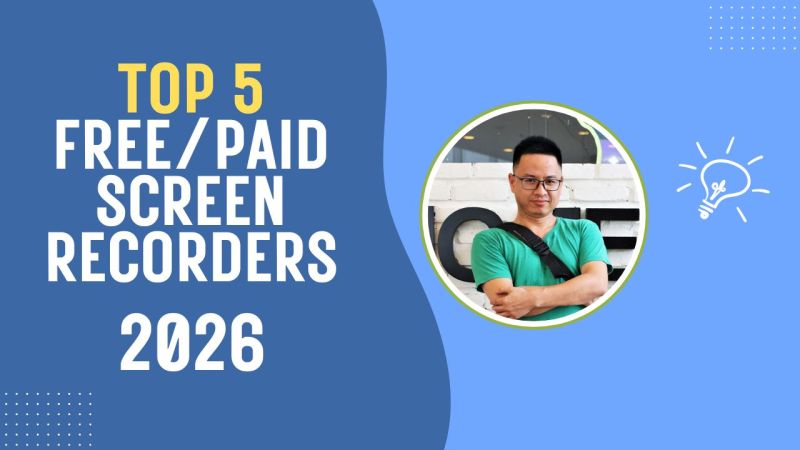 top 5 best screen recorder for pc 2026.