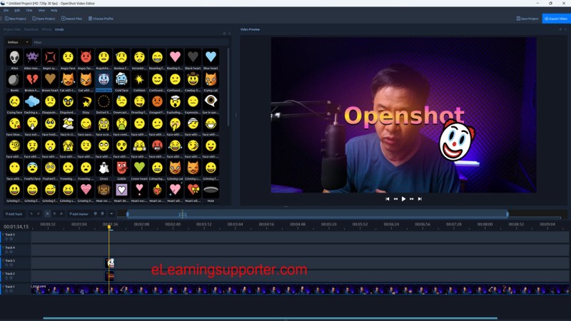 openshot free video editor no watermark
