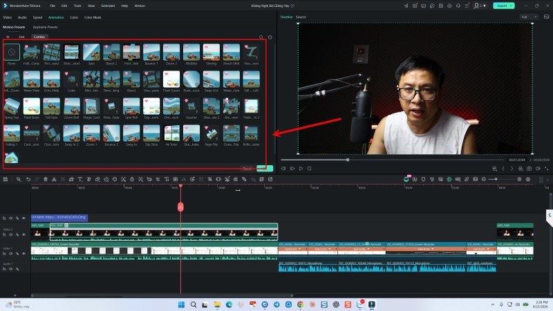 Paid Effects in Filmora 16